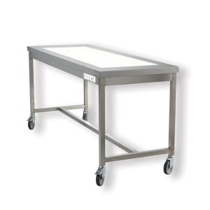PROCEDURE TROLLEY WITH 2 SHELVES