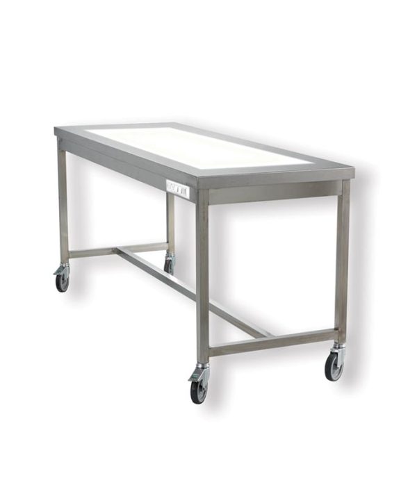 PROCEDURE TROLLEY WITH 2 SHELVES