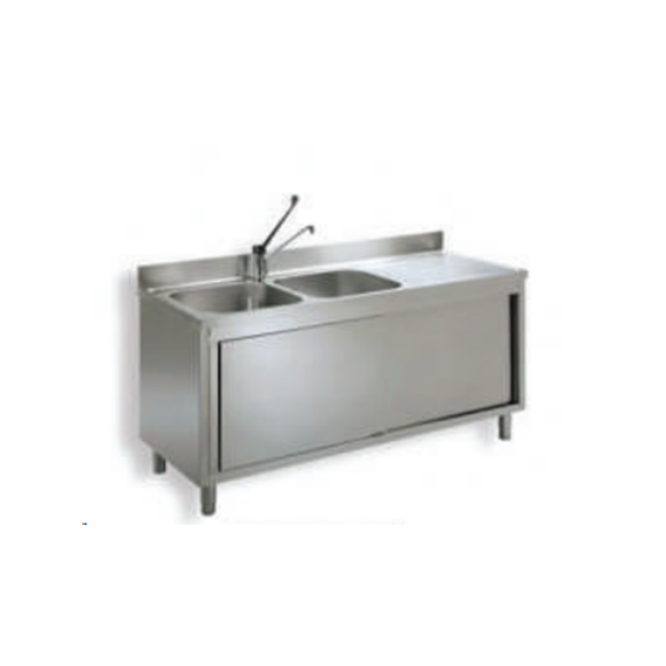 Double Ball Sink Cabinet