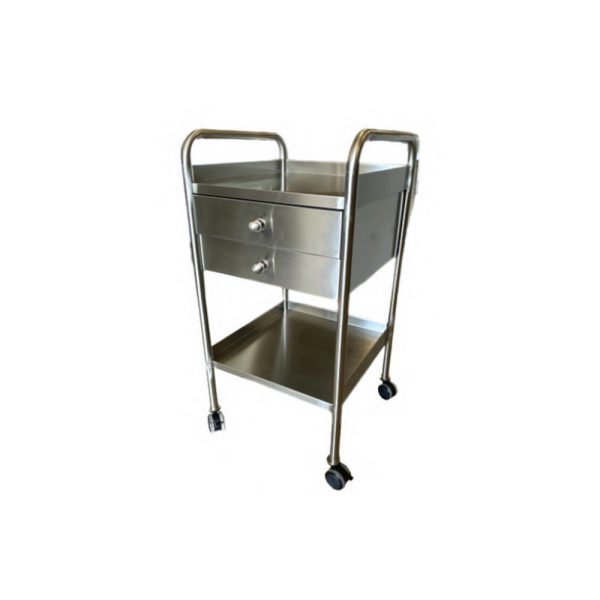 Instrument Trolly with 2 Drawer
