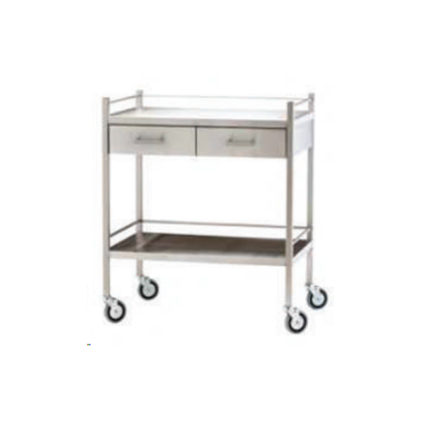 Procedure Trolly With 2 Drawer Side